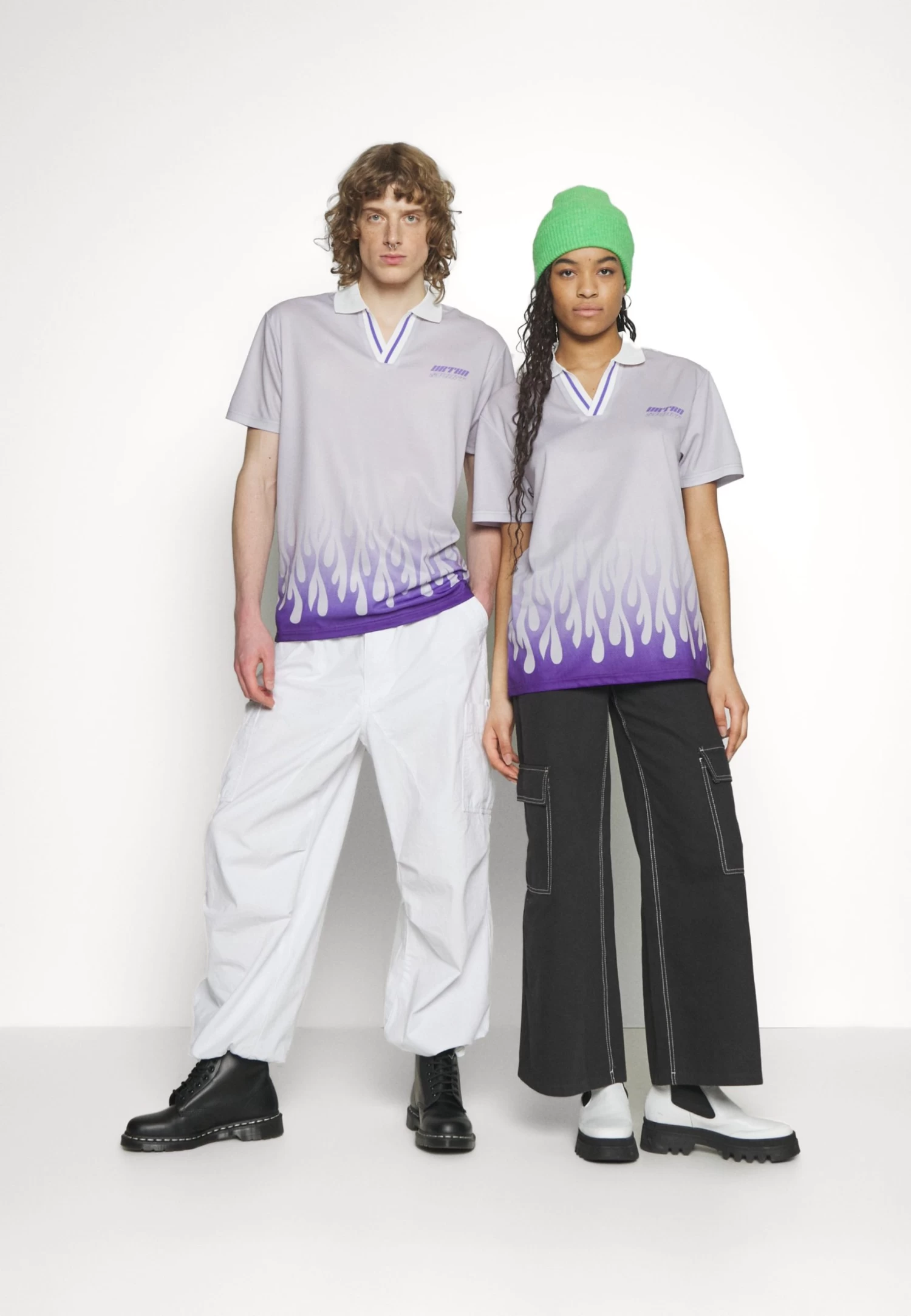 YOURTURN Unisex - Poloshirt - White 2 YOURTURN Unisex - Poloshirt - White - Afbeelding 2