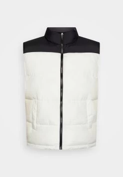 YOURTURN Puffer Vest Unisex - Bodywarmer - Black/White -Yourturn 05059eb07ae24d6fa3fc95a8e7c767fe