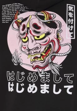 YOURTURN Tokyo Street Hoodie Unisex - Hoodie - Black -Yourturn 070a4235dc5246a4a4a59c2269c0ee6a