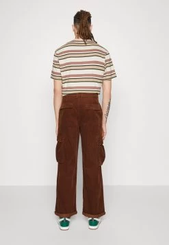 YOURTURN Corduroy Unisex - Cargobroek - Dark Brown -Yourturn 0e07567522ac467db95b50c007f851df