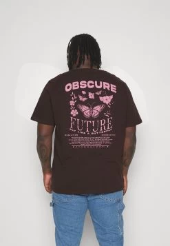 YOURTURN T-Shirt Print - Dark Brown -Yourturn 13116ad3a1c34e15a12a2ff09004abbc