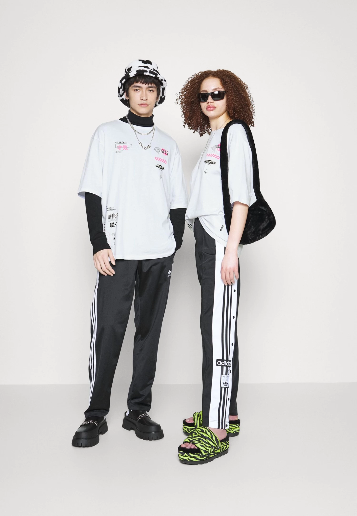 YOURTURN Unisex - T-Shirt Print - White 2 YOURTURN Unisex - T-Shirt Print - White - Afbeelding 2