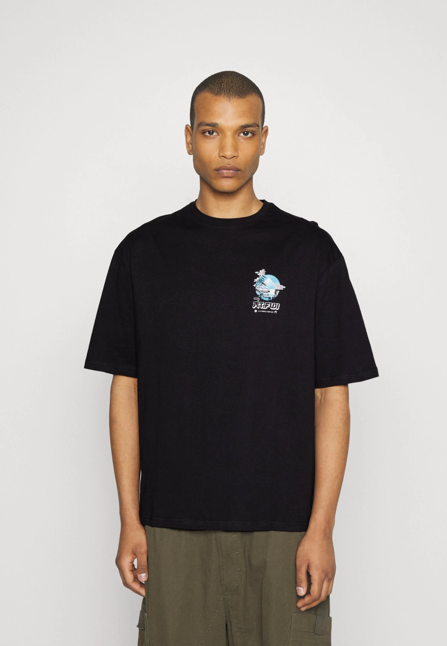 YOURTURN Unisex - T-Shirt Print - Black 3 YOURTURN Unisex - T-Shirt Print - Black - Afbeelding 3