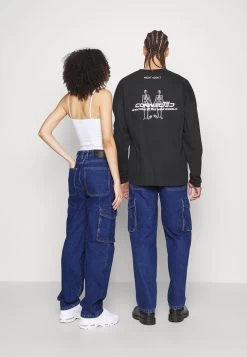YOURTURN Cargo Denim Wide Leg Unisex - Relaxed Fit Jeans - Rinsed Denim -Yourturn 25a443cf47cf4ce3b9345c7fd7249a8f
