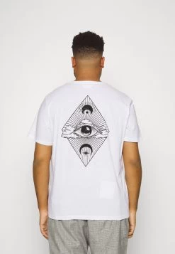YOURTURN Eye Moon Tee Unisex - T-Shirt Print - White