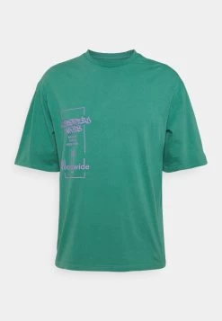YOURTURN Print Wash Unisex - T-Shirt Print - Green