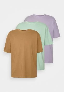 YOURTURN 3Pack Unisex - T-Shirt Basic - Light Green/Lilac/Light Brown 14 YOURTURN 3Pack Unisex - T-Shirt Basic - Light Green/Lilac/Light Brown -Yourturn 2ed8114ce3474a2bb4c76e33887aa7fd