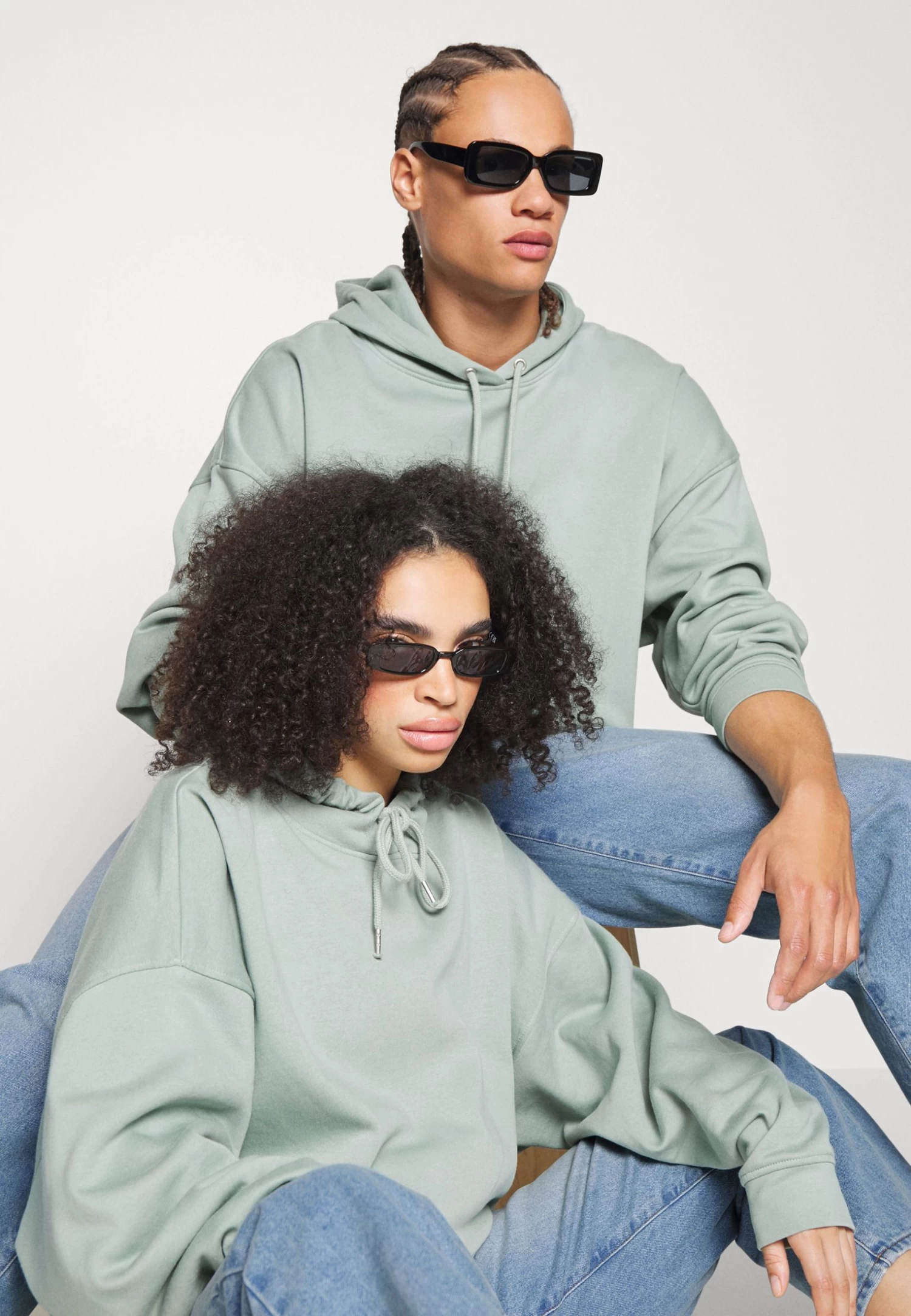 YOURTURN Unisex - Relaxed Fit Jeans - Blue 4 YOURTURN Unisex - Relaxed Fit Jeans - Blue - Afbeelding 4