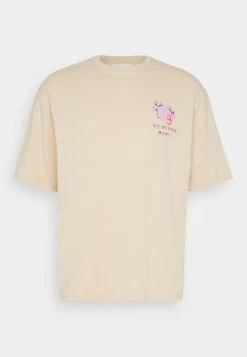 YOURTURN Graphic Tee Unisex - T-Shirt Print - Beige -Yourturn 3ea29578165a40a38621358db58bfdf7