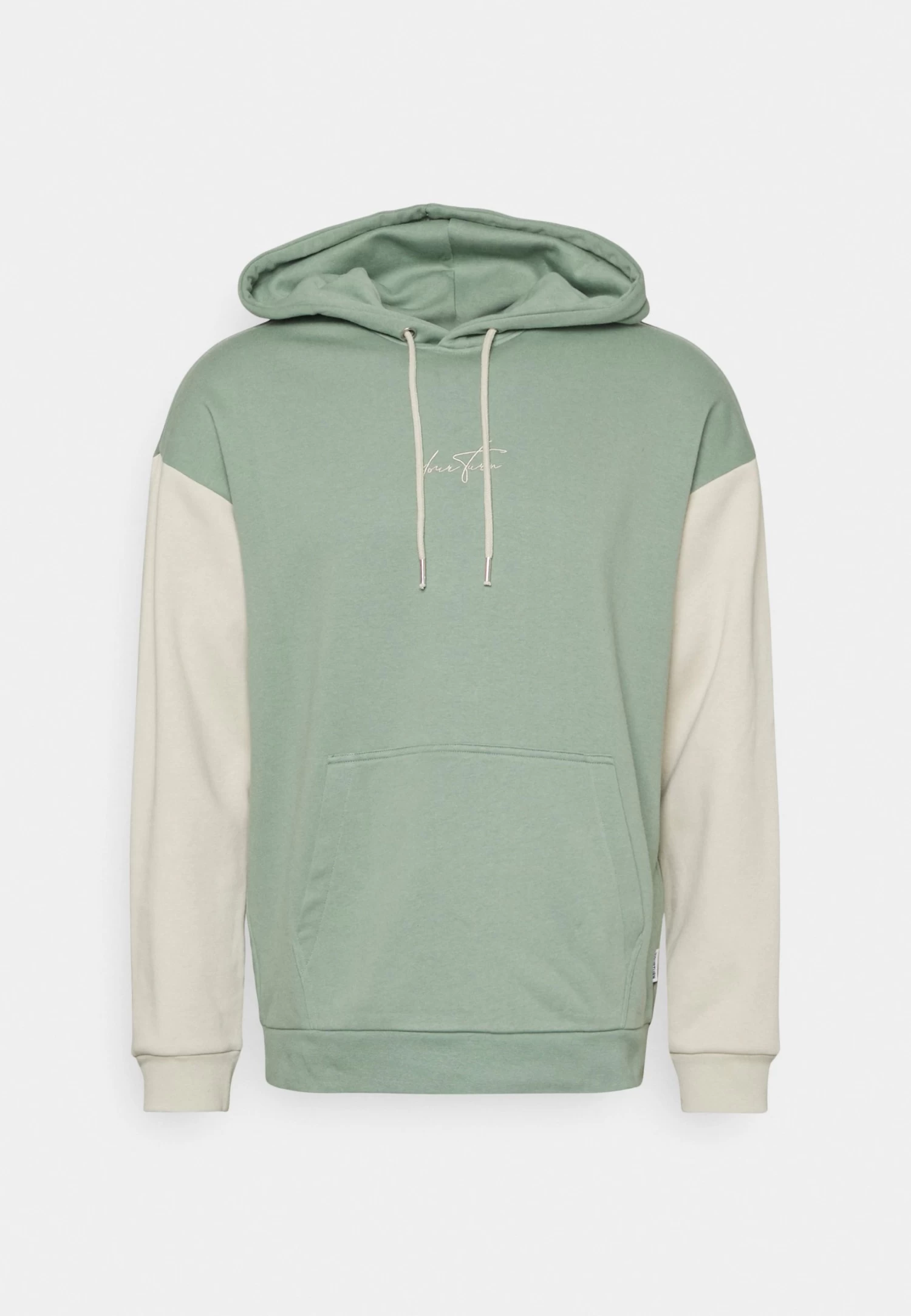 YOURTURN Unisex - Sweater - Green/Beige 1 YOURTURN Unisex - Sweater - Green/Beige