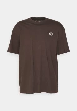 YOURTURN Unisex 2 Pack - T-Shirt Print - BrownPink -Yourturn 40780dd5e2db4647a1eb985af74f2655