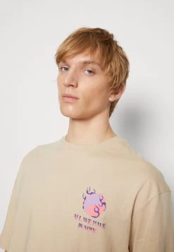 YOURTURN Graphic Tee Unisex - T-Shirt Print - Beige -Yourturn 45cdd2ca318c4cceb4d65a0fe8415fd4