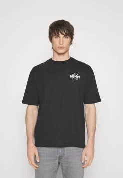 YOURTURN Unisex - T-Shirt Print - Black