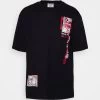 YOURTURN Licence Spierman Graphic - T-Shirt Print - Black