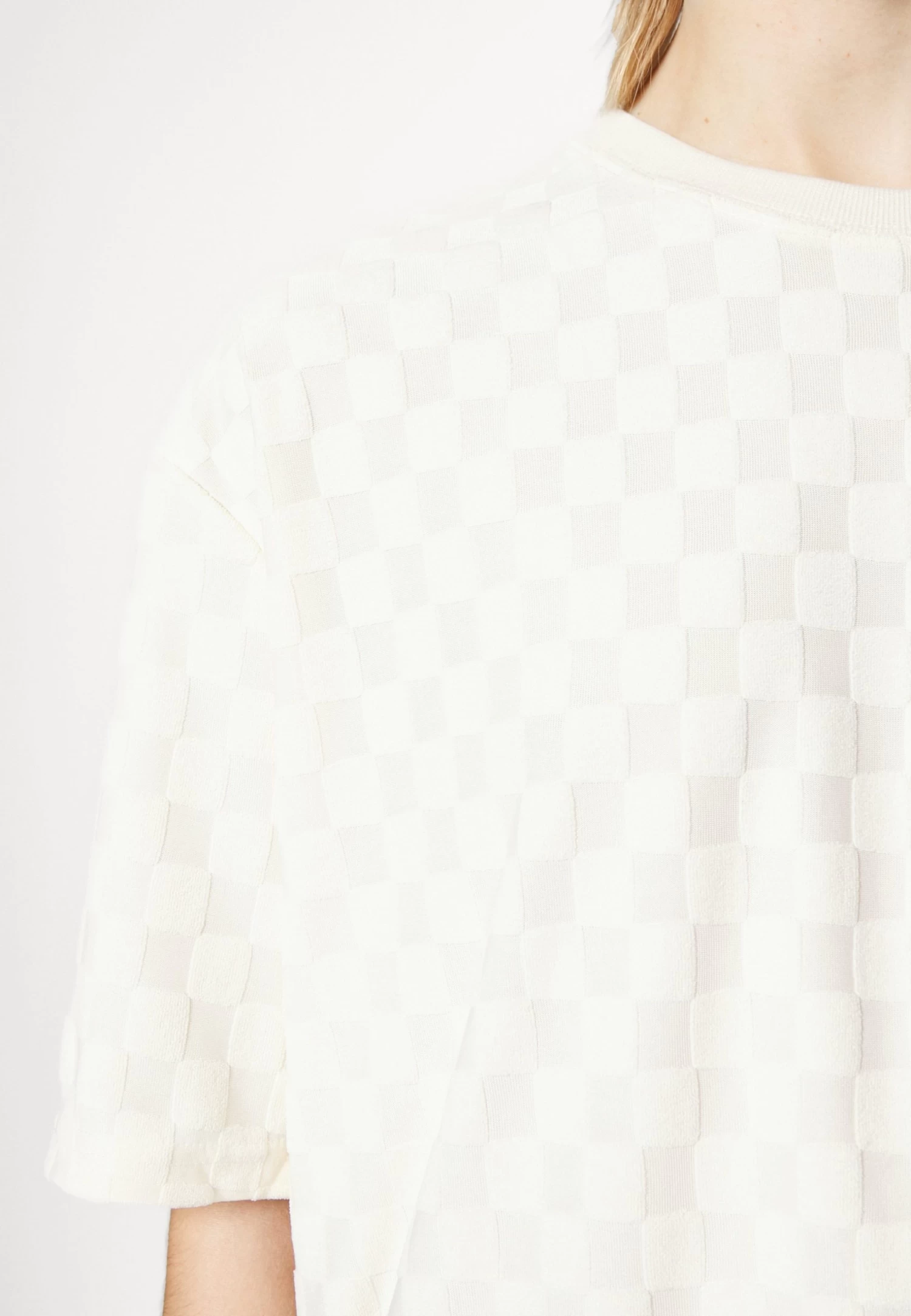 YOURTURN Unisex - T-Shirt Print - Off-White 6 YOURTURN Unisex - T-Shirt Print - Off-White - Afbeelding 6