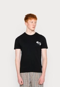 YOURTURN Dragon Tiger Tee - T-Shirt Print - Black -Yourturn 5cb64417968d4474948dbf9831a5e554