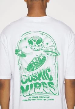 YOURTURN Unisex - T-Shirt Print - White -Yourturn 67cf9846013f4e80bf4cf510b73fd8d5