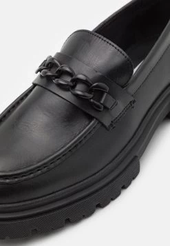 YOURTURN Leather Unisex - Instappers - Black -Yourturn 67faac0d8bea48d0b27004c70d9a0434