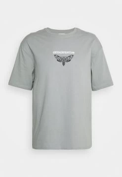 YOURTURN Unisex - T-Shirt Print - Dark Grey -Yourturn 6cae3e478fe64772b369805cbca024f4
