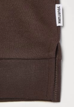 YOURTURN Unisex - Sweater - Dark Brown -Yourturn 6ddb072868bd4c95b0adfa39f434e028