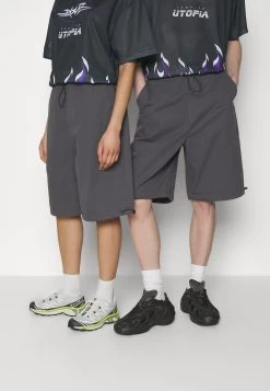 YOURTURN Genderless Parachute - Shorts - Dark Grey