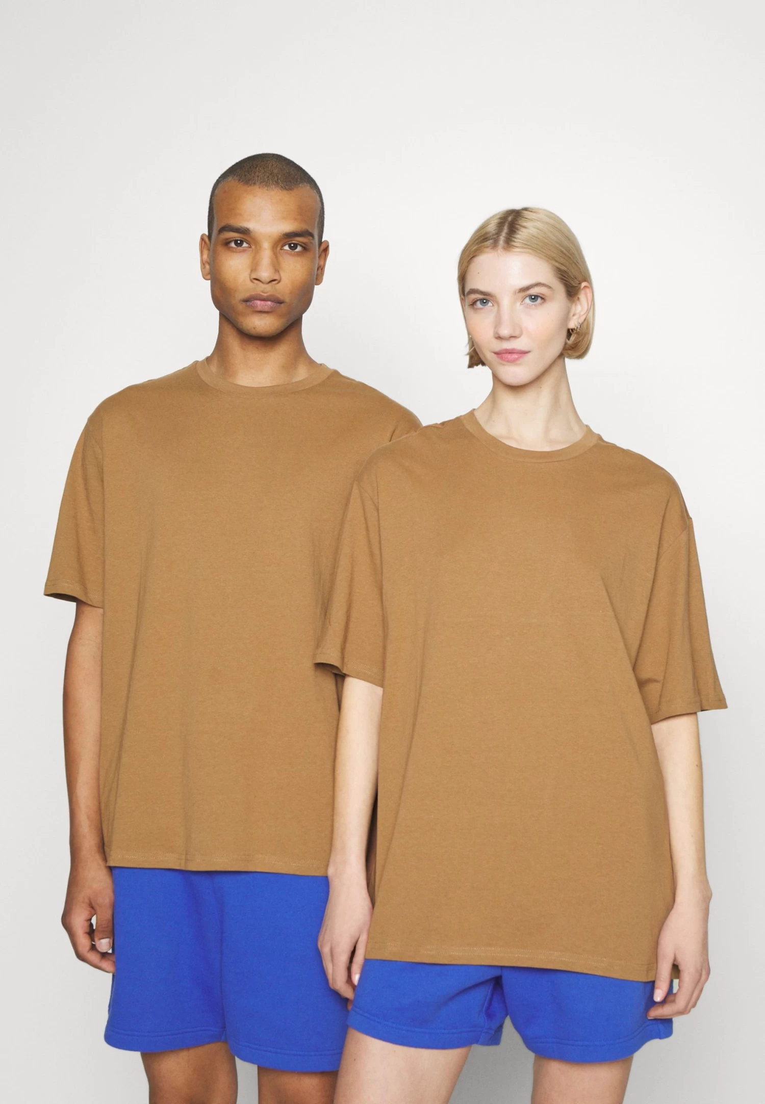 YOURTURN 3Pack Unisex - T-Shirt Basic - Light Green/Lilac/Light Brown 2 YOURTURN 3Pack Unisex - T-Shirt Basic - Light Green/Lilac/Light Brown - Afbeelding 2