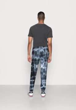 YOURTURN Monochrome Tie Dye Jogger Unisex - Trainingsbroek - Black/Off White -Yourturn 7793c33a8ea44501a122fcabc111a020