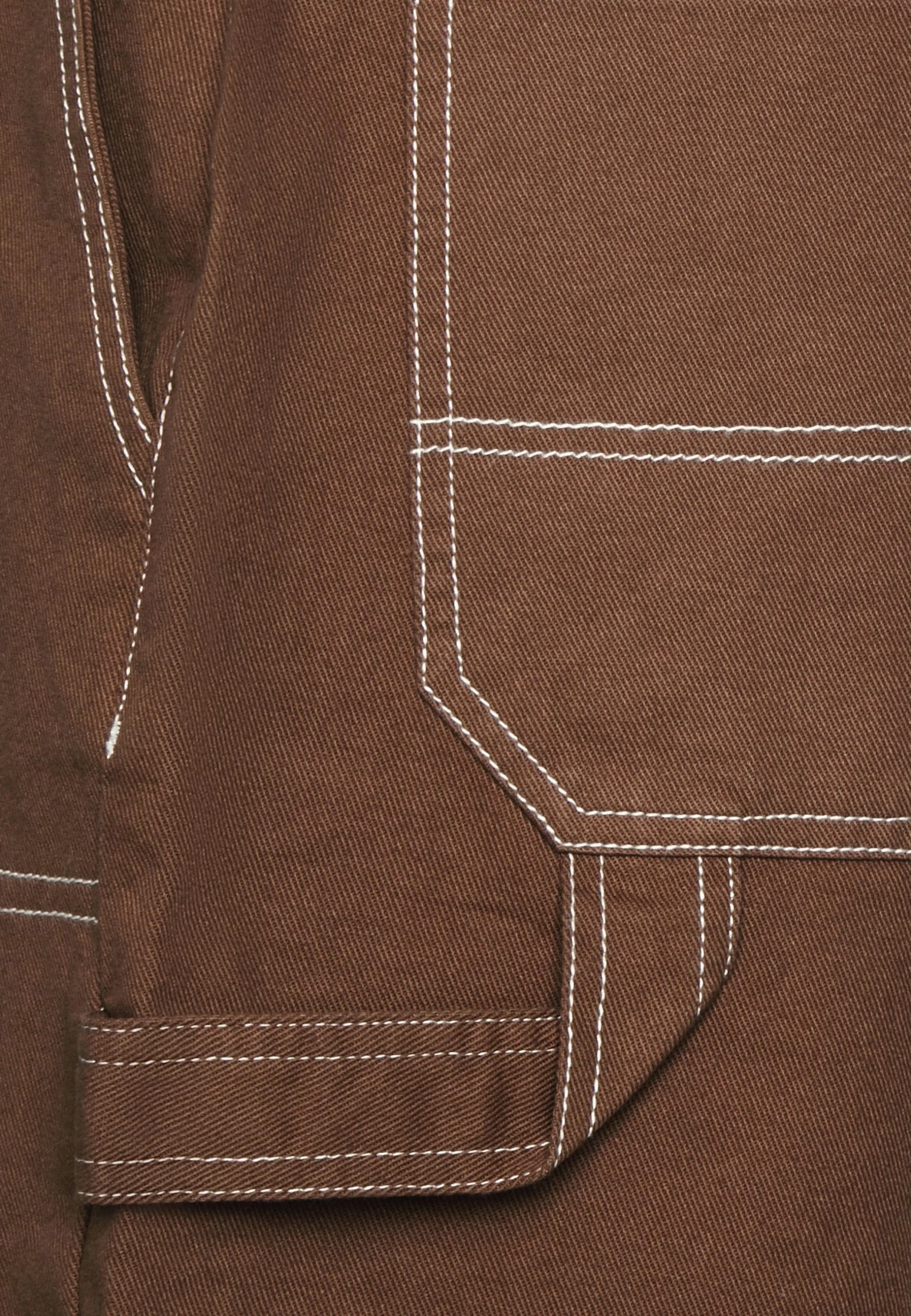 YOURTURN Unisex - Jeansshort - Brown 6 YOURTURN Unisex - Jeansshort - Brown - Afbeelding 6