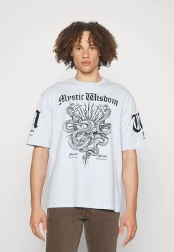 YOURTURN Unisex - T-Shirt Print - Blue