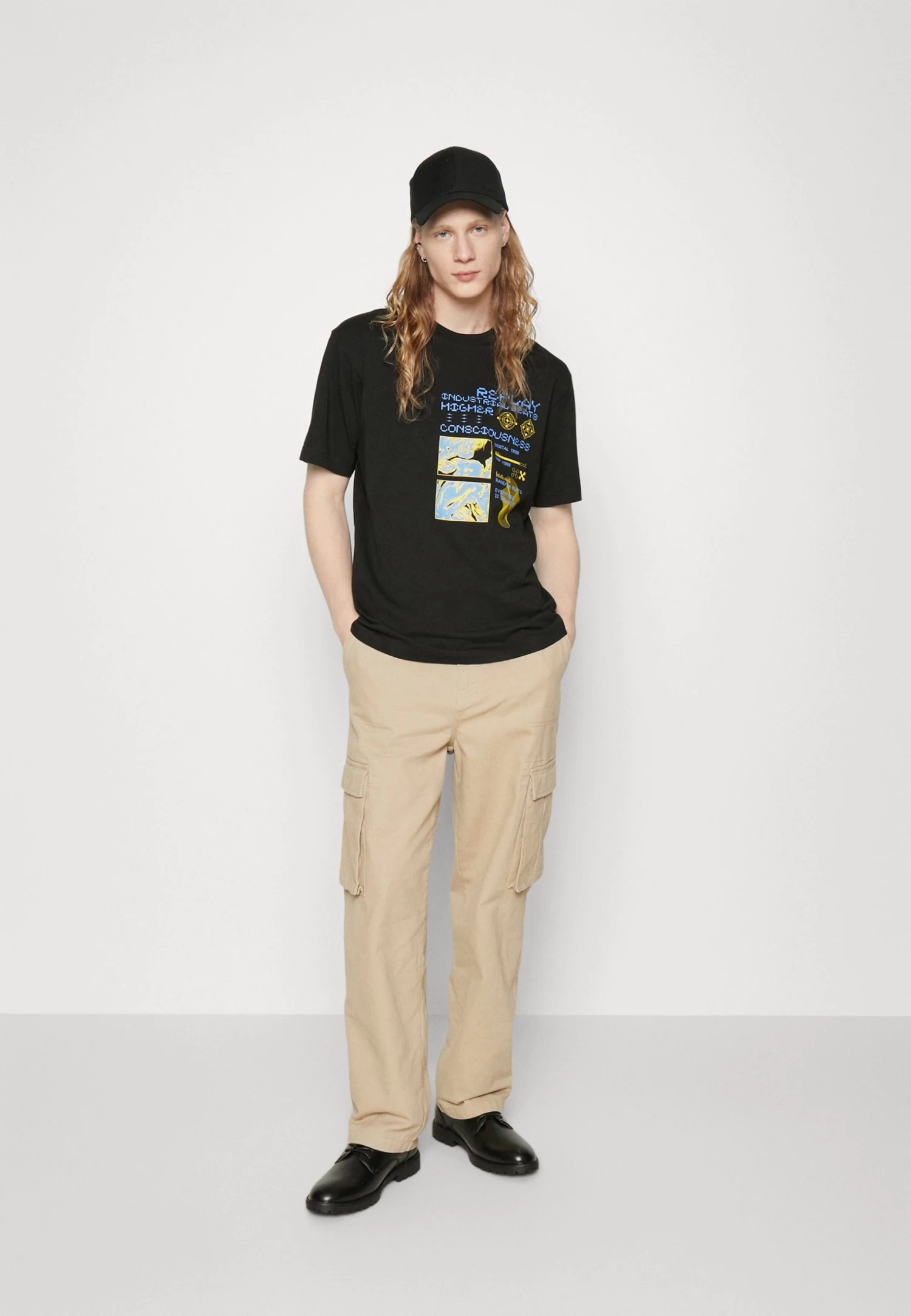 YOURTURN Unisex - Cargobroek - Tan 2 YOURTURN Unisex - Cargobroek - Tan - Afbeelding 2