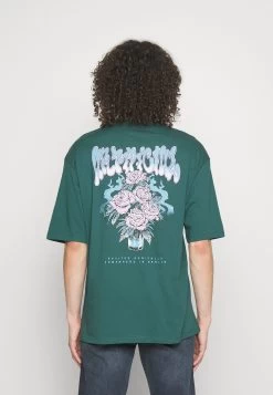 YOURTURN Graphic Tee Unisex - T-Shirt Print - Green