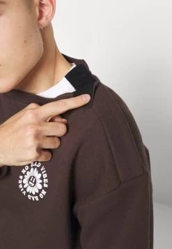 YOURTURN Unisex - Sweater - Dark Brown -Yourturn 964f2731ca4a4cb3a55e0f8968af0e62