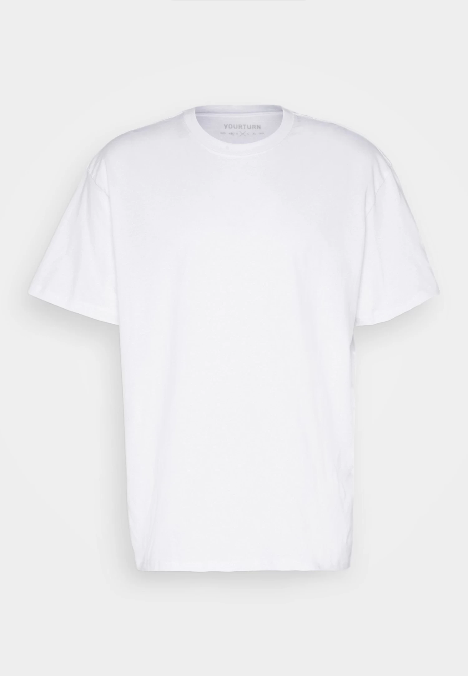 YOURTURN Unisex - T-Shirt Print - White 5 YOURTURN Unisex - T-Shirt Print - White - Afbeelding 5