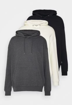 YOURTURN Unisex 3 Pack - Hoodie - Black/Mottled Dark Grey/Off White 12 YOURTURN Unisex 3 Pack - Hoodie - Black/Mottled Dark Grey/Off White -Yourturn 9f67d9effa7b40808acf2ad0fce05e81