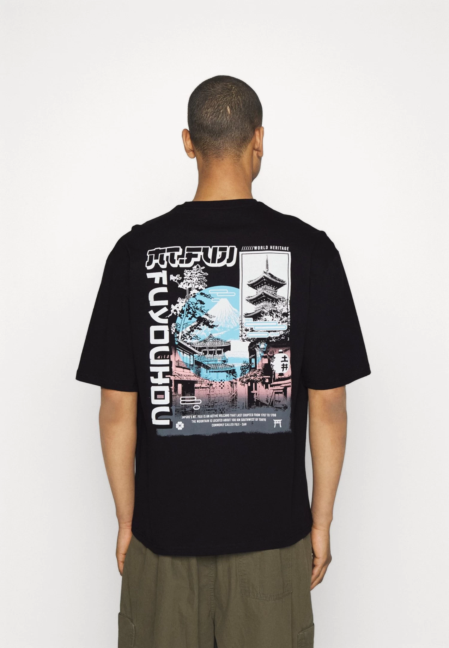 YOURTURN Unisex - T-Shirt Print - Black 1 YOURTURN Unisex - T-Shirt Print - Black