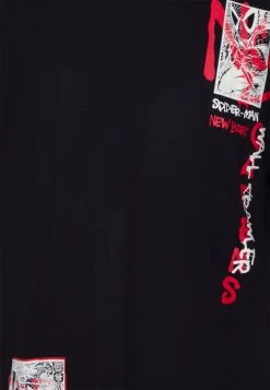 YOURTURN Licence Spierman Graphic - T-Shirt Print - Black -Yourturn a851a6cd74f74629b75edf9f221b806d