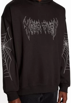 YOURTURN Spiderweb Unisex - Hoodie - Black -Yourturn afe21cd0329e4bfcb83f5d5f8a79b3e9