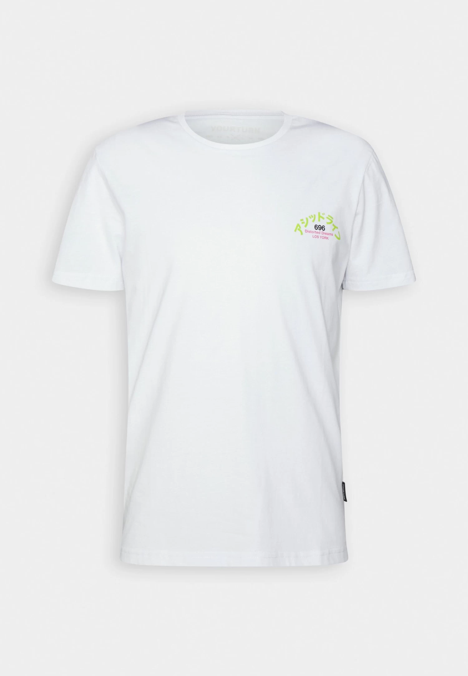 YOURTURN Unisex - T-Shirt Print - Off-White 4 YOURTURN Unisex - T-Shirt Print - Off-White - Afbeelding 4