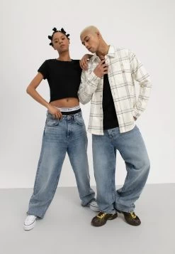 YOURTURN Baggy Jeans Unisex - Relaxed Fit Jeans - Dark Blue Denim 9 YOURTURN Baggy Jeans Unisex - Relaxed Fit Jeans - Dark Blue Denim -Yourturn b84f61fa9ad14cbdabe904cec70f0a93