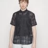 YOURTURN Mesh Shirt - Overhemd - Black