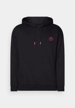 YOURTURN Embroidered Text Hoodie Unisex - Hoodie - Black -Yourturn c692656bb29846b2a2927c8d86f929fa