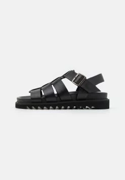 YOURTURN Leather Unisex- Sandalen - Black