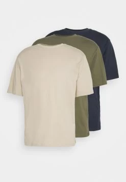 YOURTURN 3Pack Unisex - T-Shirt Basic - Olive, Beige, Dark Blue -Yourturn c9781a2078894637b28a4d312cb66c40