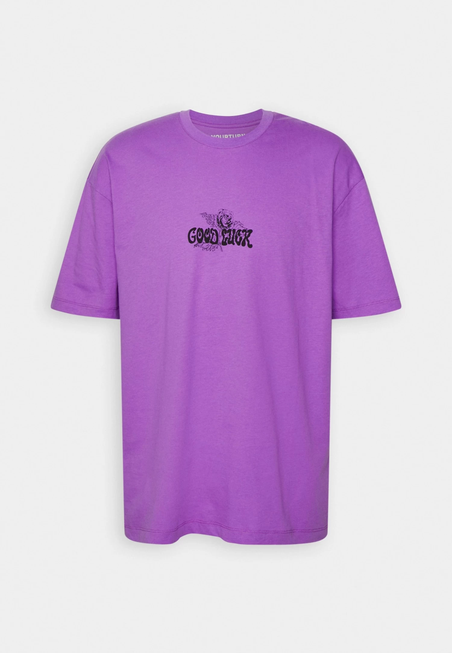 YOURTURN Unisex - T-Shirt Print - Purple 4 YOURTURN Unisex - T-Shirt Print - Purple - Afbeelding 4