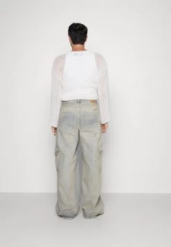 YOURTURN Unisex - Relaxed Fit Jeans - Light Blue Denim -Yourturn ceaa8ab20c7c473f9c0c8b842dfbb248