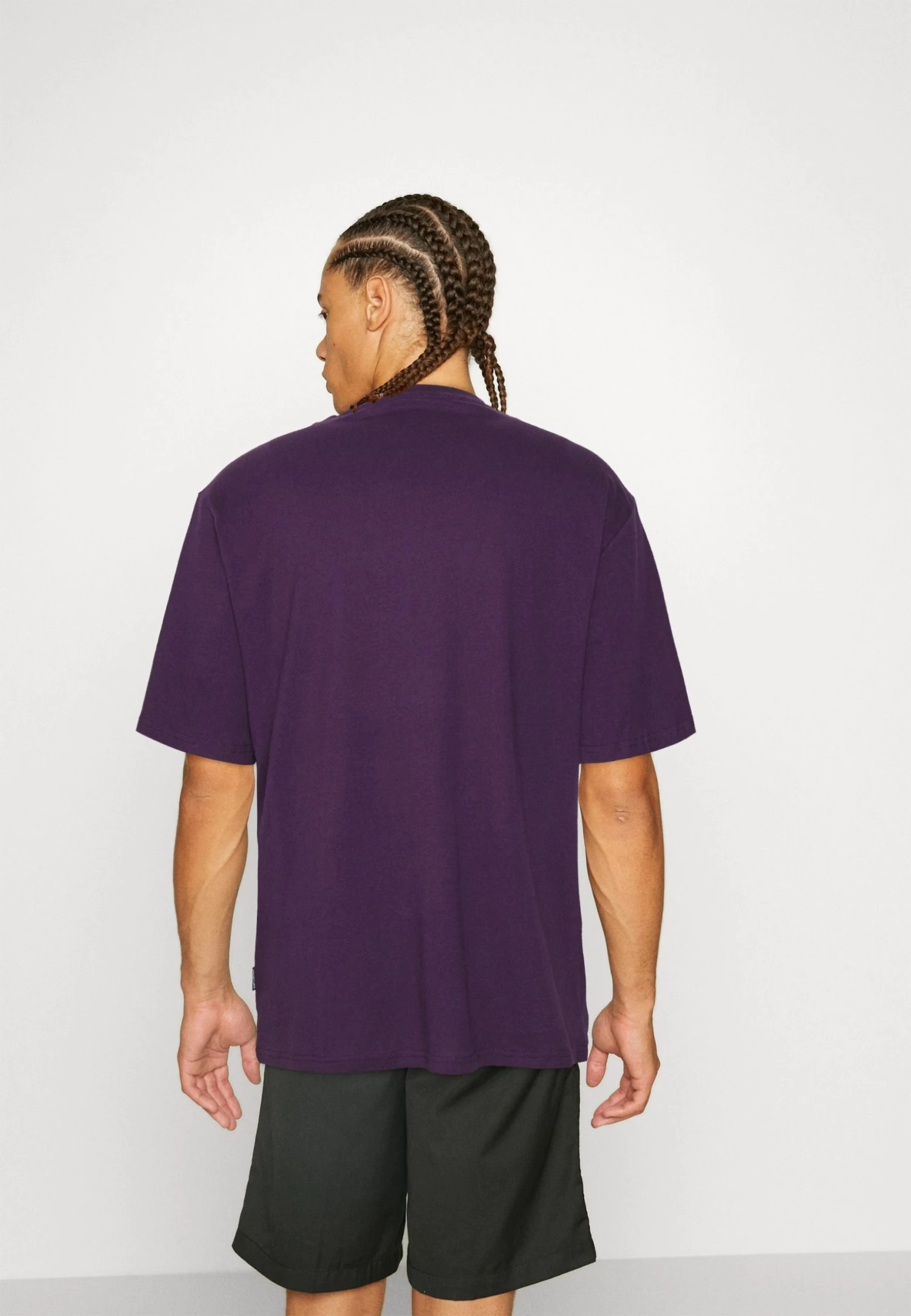 YOURTURN 3Pack Unisex - T-Shirt Basic - Grey/Purple/Black 3 YOURTURN 3Pack Unisex - T-Shirt Basic - Grey/Purple/Black - Afbeelding 3