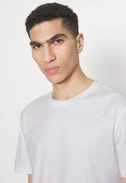 YOURTURN Unisex 5 Pack - T-Shirt Basic - White/Apricot/Light Blue -Yourturn d7c378d669e24d70b149f93e813a6fc4