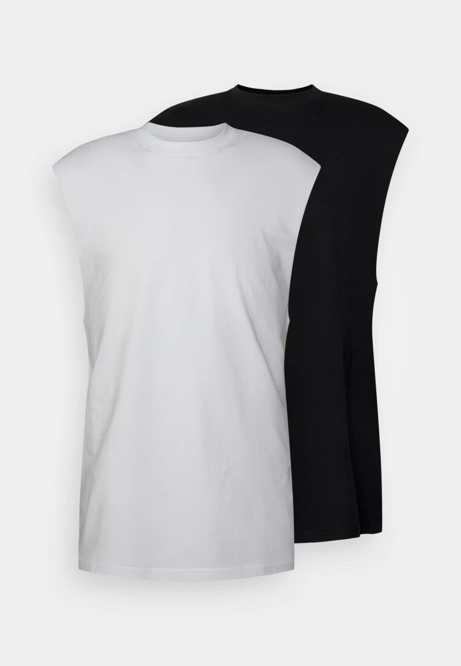 YOURTURN Unisex 2 Pack - Top - White, Black 7 YOURTURN Unisex 2 Pack - Top - White, Black - Afbeelding 7