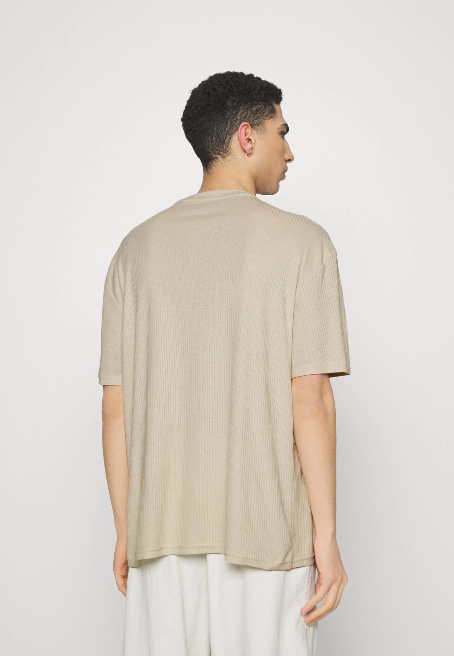 YOURTURN Unisex 2 Pack - T-Shirt Basic - Offwhite/Light Green 3 YOURTURN Unisex 2 Pack - T-Shirt Basic - Offwhite/Light Green - Afbeelding 3