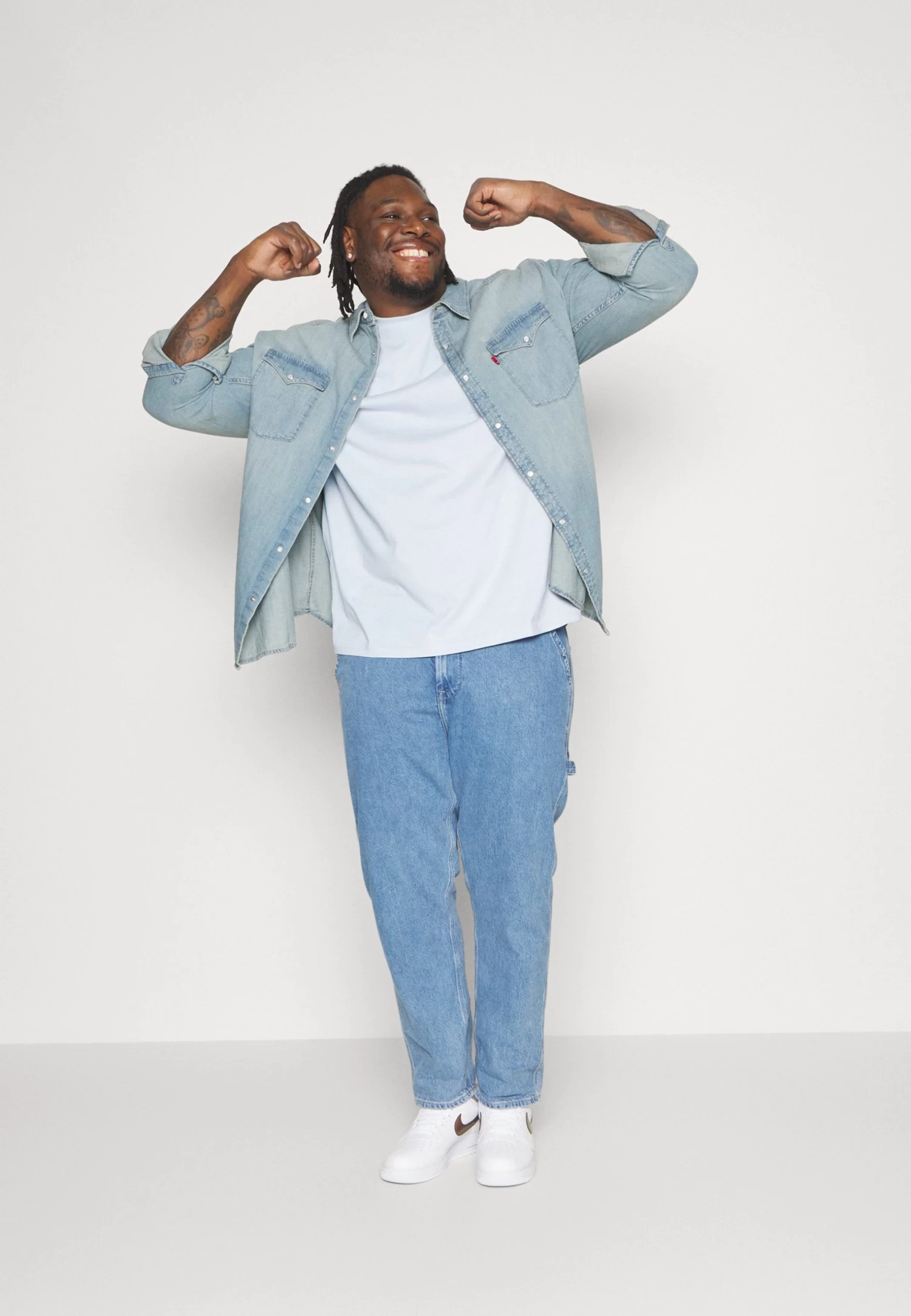 YOURTURN Unisex 2 Pack- T-Shirt Basic - Light Blue/Dark Blue 1 YOURTURN Unisex 2 Pack- T-Shirt Basic - Light Blue/Dark Blue